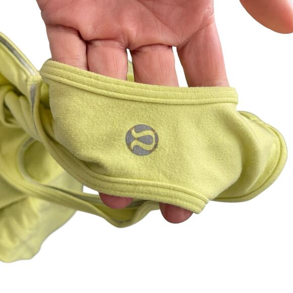 Set of 2 Lululemon Tank Top No Size Small VNeck Racerback Red Neon Green - Picture 9 of 16